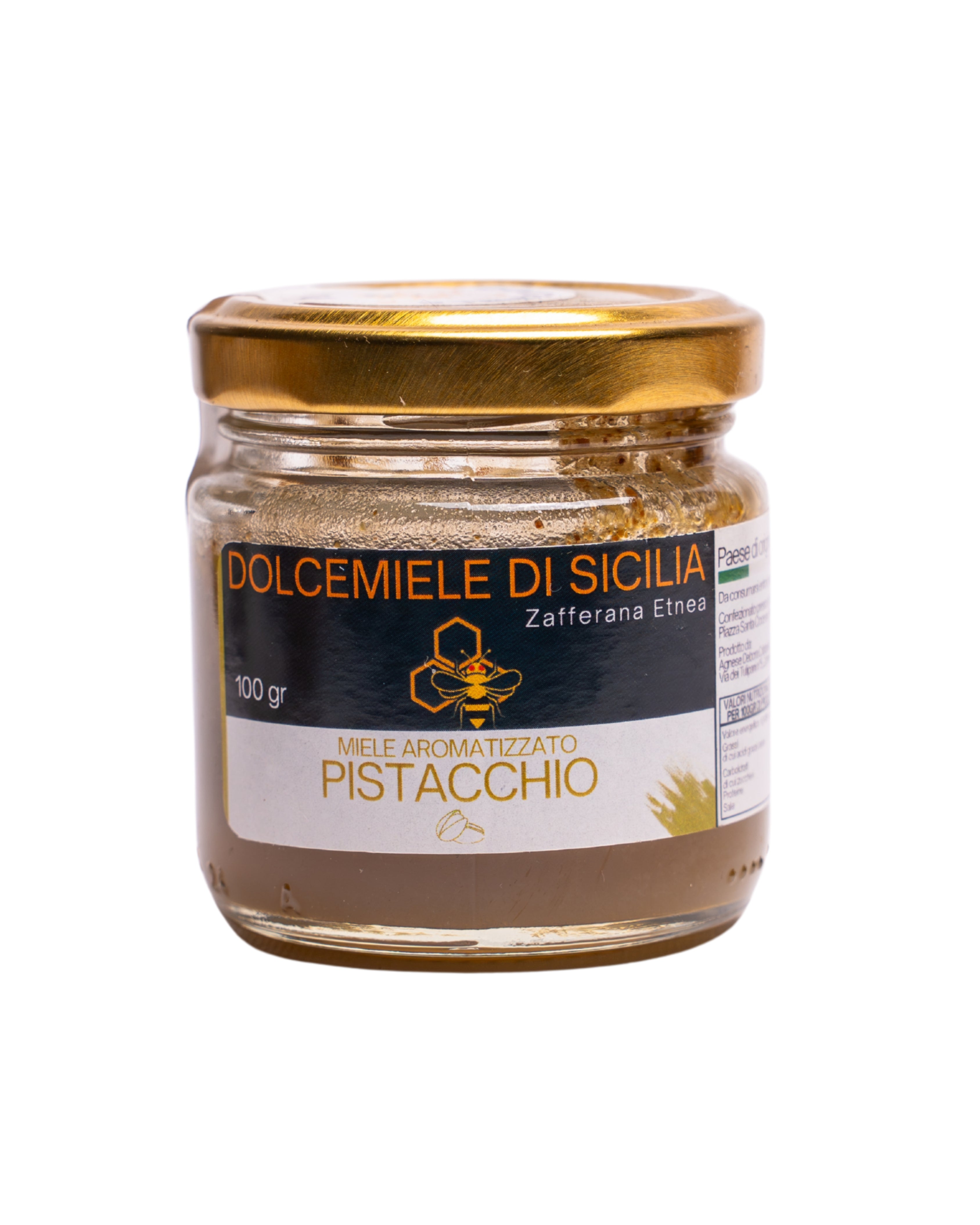 Miele aromatizzato al Pistacchio – Dolcemiele di Sicilia