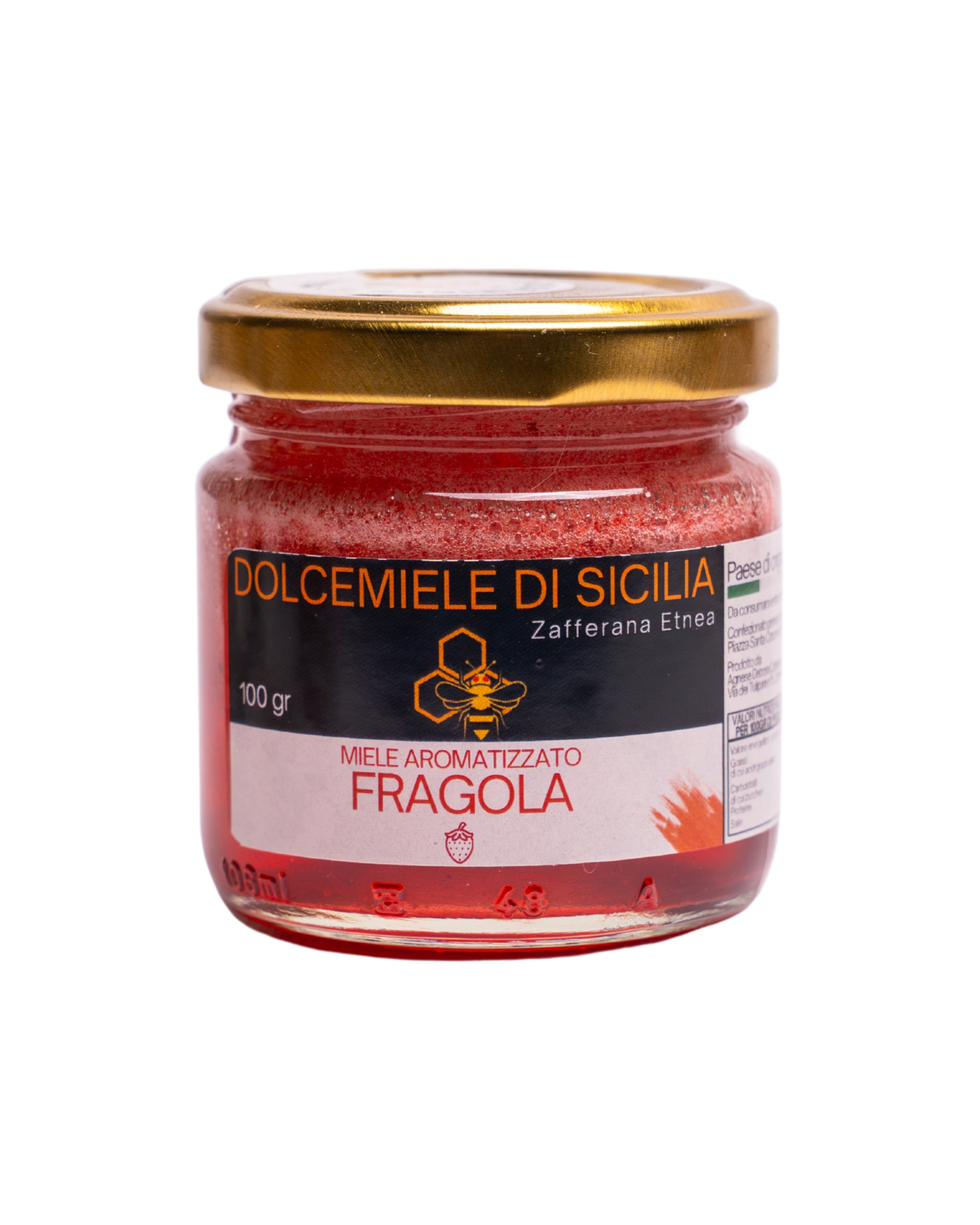 Miele aromatizzato alla Fragola – Dolcemiele di Sicilia