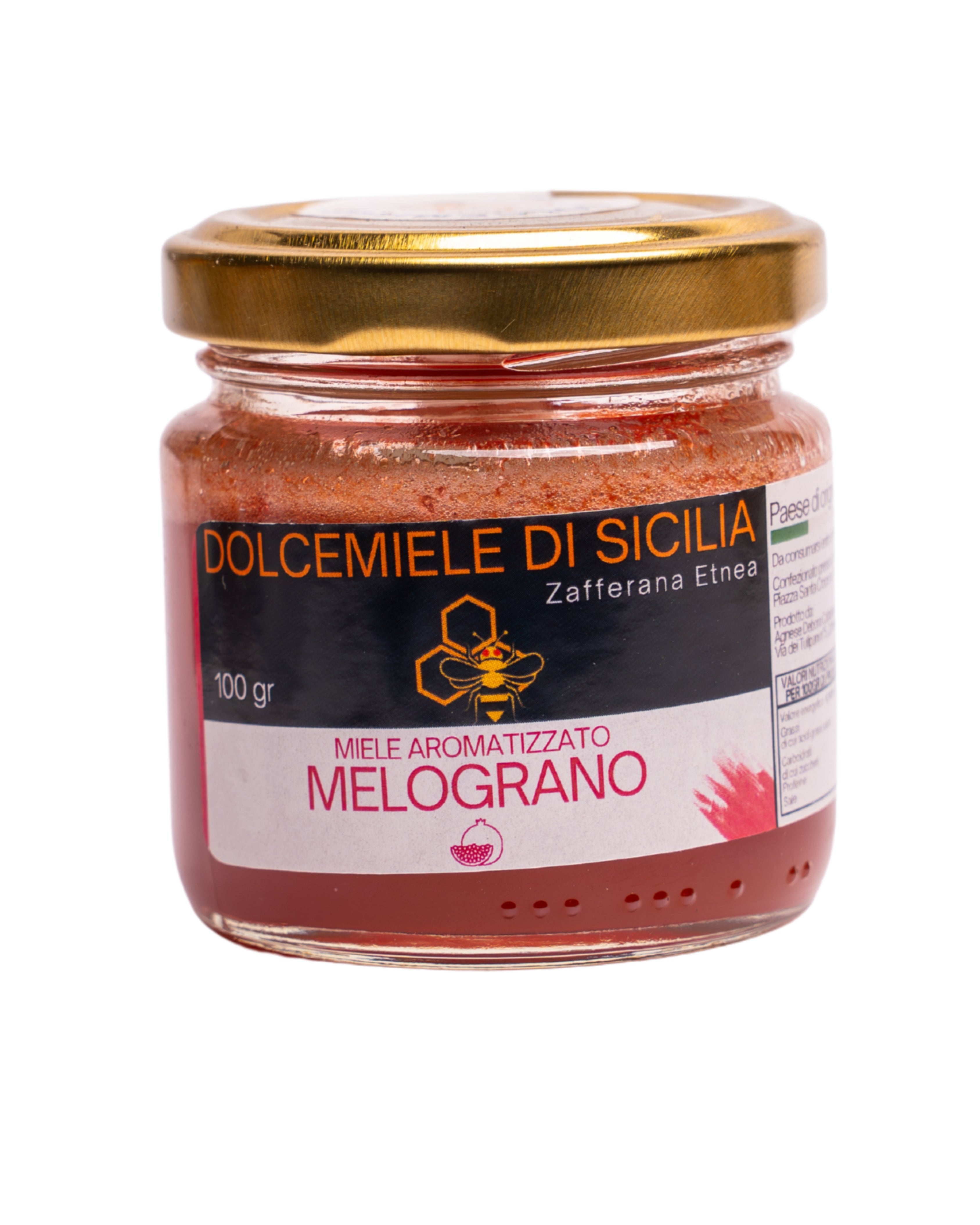 Miele aromatizzato al Melograno – Dolcemiele di Sicilia