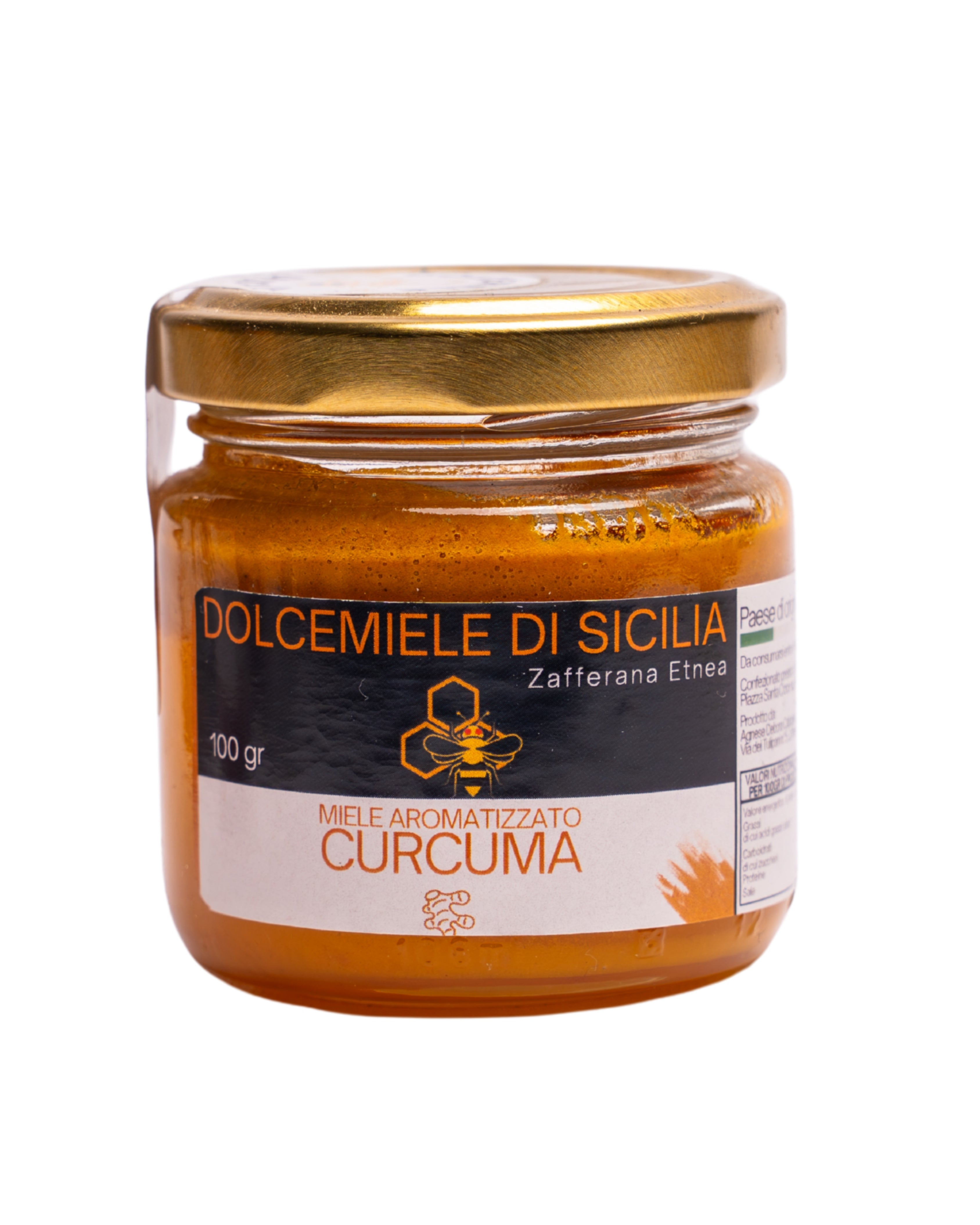 Miele aromatizzato alla Curcuma – Dolcemiele di Sicilia