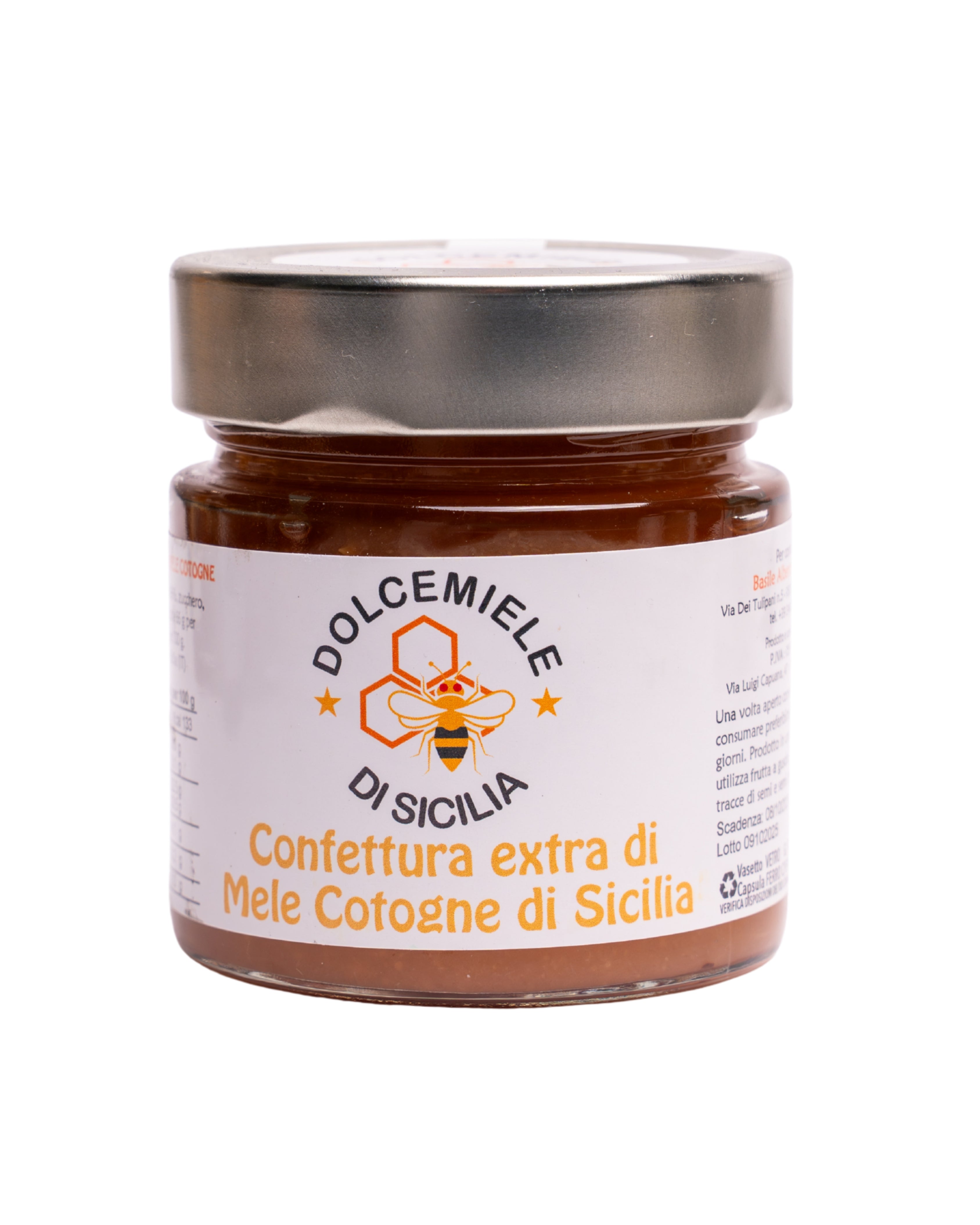 Confettura Extra di Mele Cotogne di Sicilia – Dolcemiele di Sicilia