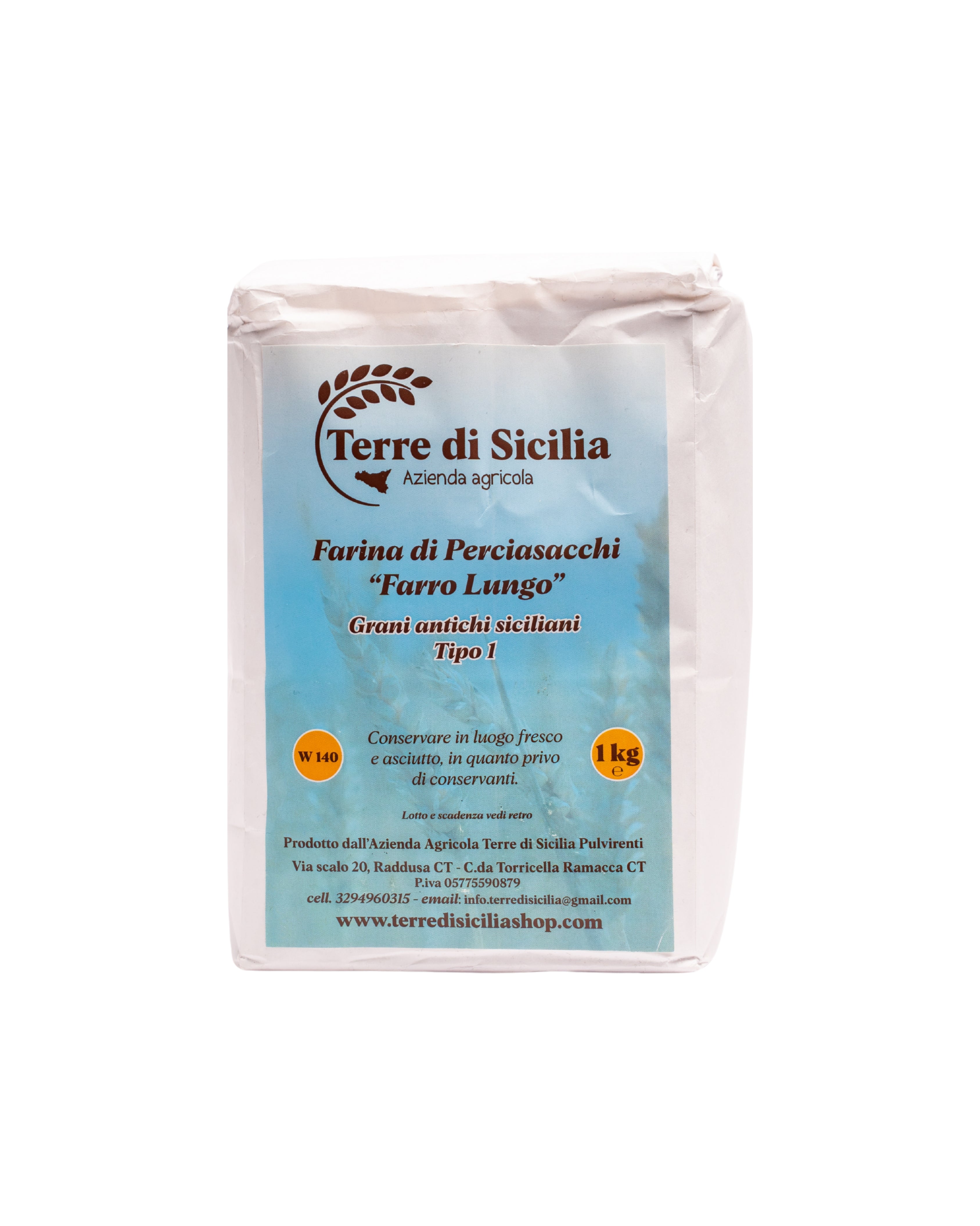 Farina di Perciasacchi “Farro Lungo” – Terre di Sicilia