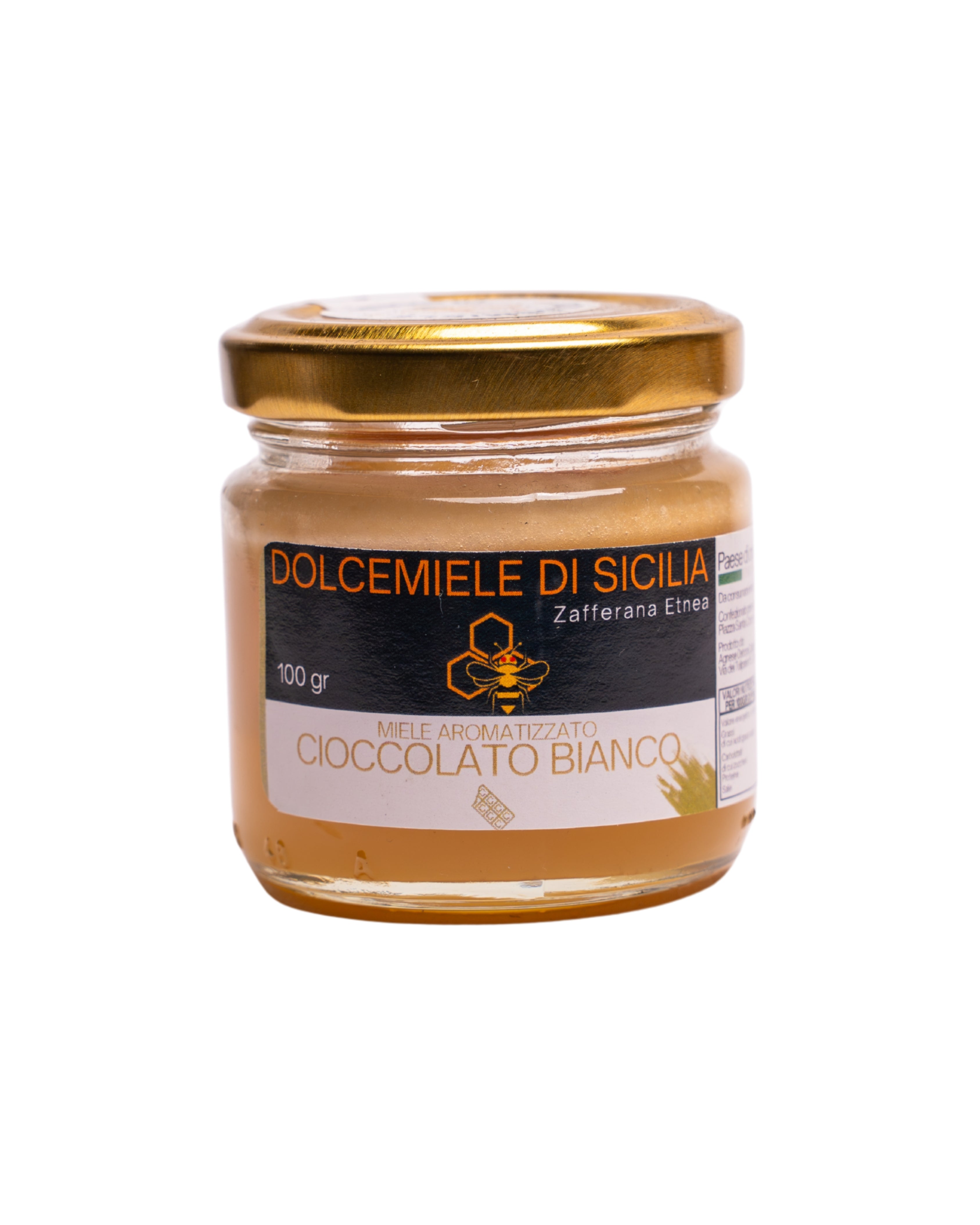 Miele aromatizzato al Cioccolato Bianco – Dolcemiele di Sicilia