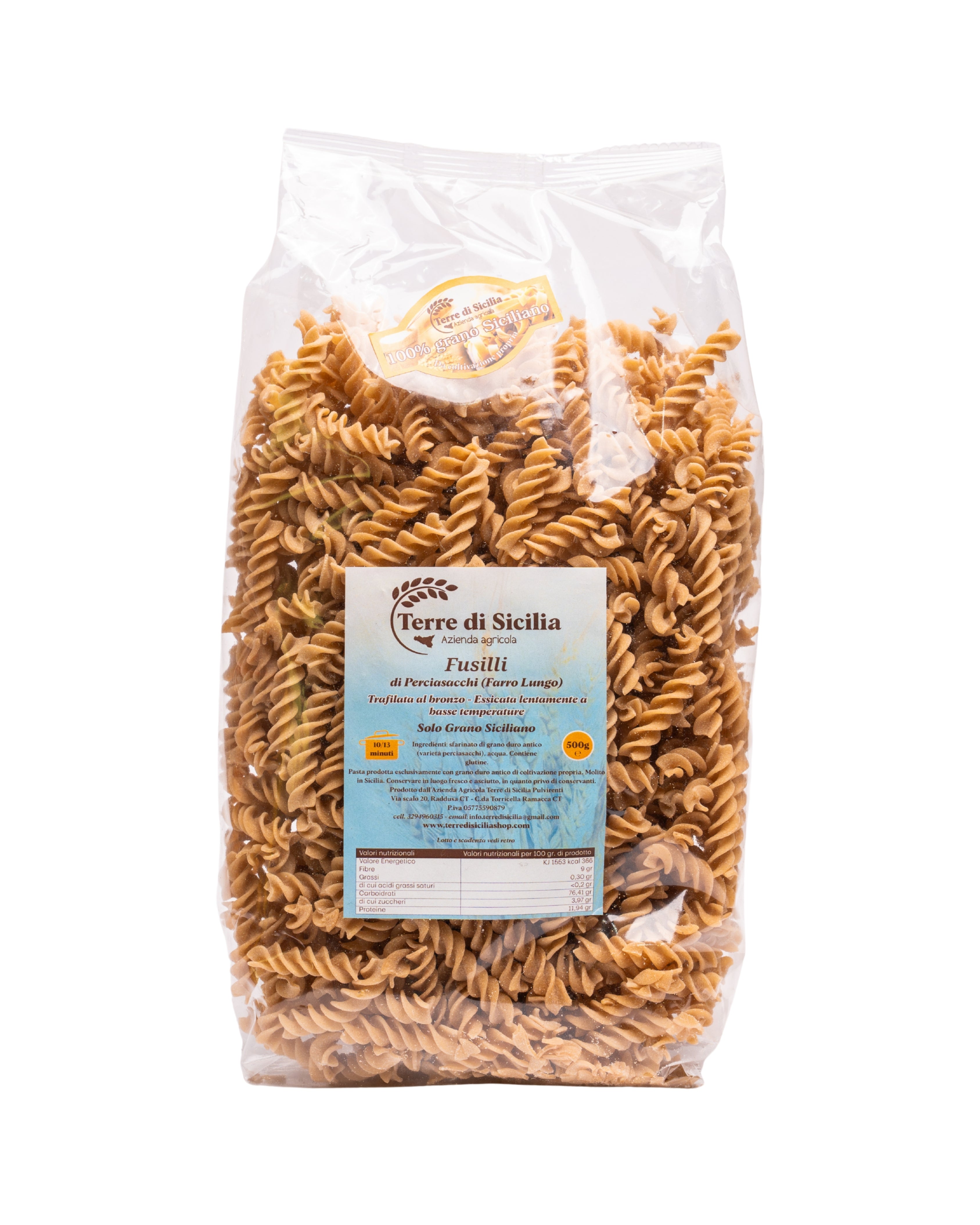 Fusilli di Perciasacchi – Terre di Sicilia